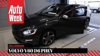 Volvo V60 D6 PHEV 2013  Op de Rollenbank [upl. by Remle]