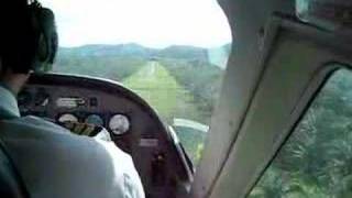 Sansa Flight Landing in Quepos Costa Rica [upl. by Anua]