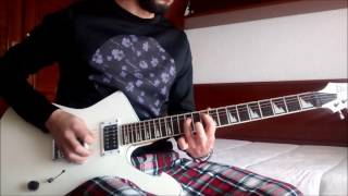 Mastodon  Clandestiny guitar cover [upl. by Imrots]