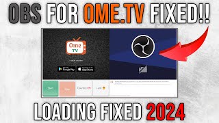 How to Fix OBS Virtual Camera Loading Error on Ome TV 2024  OBS for Ome TV Fixed [upl. by Elleirua]