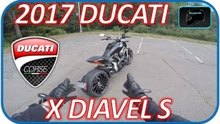 2017 Ducati XDiavel S  Test Ride Review [upl. by Sothena377]