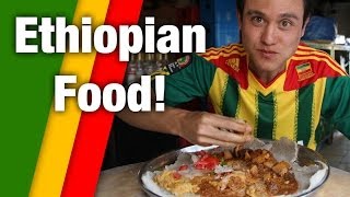 Irresistible Ethiopian Food  Tasty Meat Platter in Addis Ababa Ethiopia [upl. by Denney850]