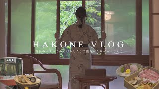 Hakone ryokan vlog  onsen  Japanese food  Japanese style hotel [upl. by Macknair]