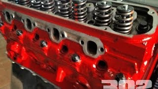 How To Install Cylinder Heads on a Small Block Ford 302  GT40 GT40P Heads ARP Bolts [upl. by Torrey687]