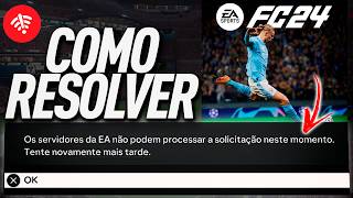 FC 24  ⏫ COMO RESOLVER PROBLEMAS DE CONEXÃO NO FC 24  LINKER [upl. by Sacul]