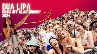 Glastonbury Festival 2024 Dua Lipas Unforgettable Performance [upl. by Spalding485]