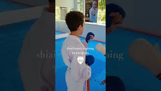 Shiai kumite training shorts martialarts selfdefense karate shotokan [upl. by Blandina354]