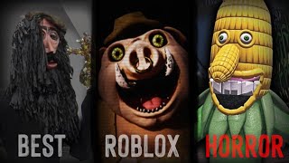 Top 5 ACTUALLY SCARY Roblox Horror Games [upl. by Kristel]