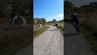 Haut lieu du gravel bike montréalais et territoire de la Gravel Mafia  parc Frédéric Back [upl. by Fagan]