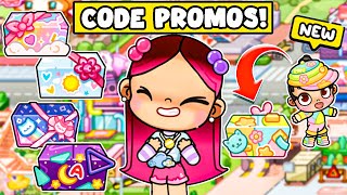 JE DÉBLOQUE LES NOUVEAUX PROMOS CODES GRATUITS SUR AVATAR WORLD [upl. by Nisen]