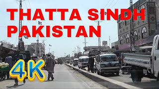 Thatta Sindh Pakistan  Road Trip  City Life  Travel by Car  Stunning Pakistan Tourism [upl. by Sena16]