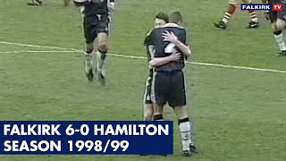 Falkirk 60 Hamilton Accies  199899 [upl. by Karia]