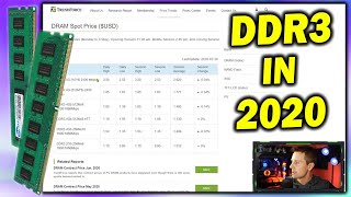 Why is DDR3 RAM more expensive than DDR4 in 2020 [upl. by Acinoev]