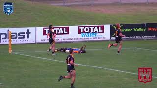 2018 Newcastle RL  19s Round 6 Highlights  Cessnock v Lakes United [upl. by Biancha]