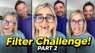 Hilarious Filter Challenge Funny Reactions [upl. by Pappas943]