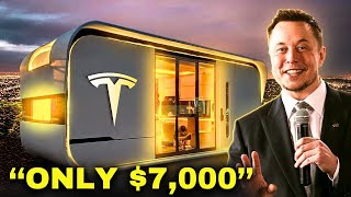 Elon Musk I Am Releasing Teslas CHEAPEST House That Will SOLVE The Housing Crisis [upl. by Eckart]