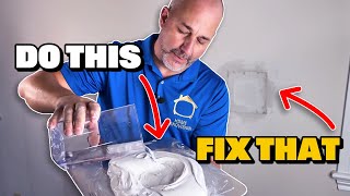 Quick and Dirty Drywall Repair [upl. by Refinnaj]