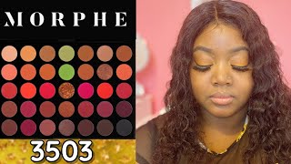 MORPHE 3503 FIERCE PALETTE  TUTORIAL  REVIEW [upl. by Setarcos]