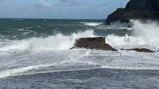 Storm Lillian in Ilfracombe [upl. by Harilda]