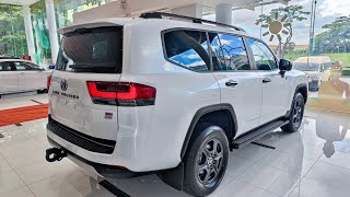 NEW 2023 Toyota Land Cruiser GR Sport  White Color [upl. by Ambler]