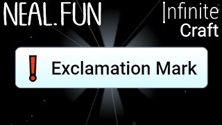 How to Make Exclamation Mark in Infinite Craft  Get Exclamation Mark in Infinite Craft [upl. by Teresita226]