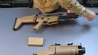 Star Airsoft FN SCAR EGLM Assemble Within 30 Seconds [upl. by Gault]