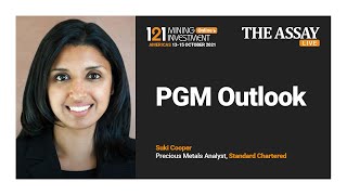 Platinum Group Metals PGM Outlook  Suki Cooper Standard Chartered [upl. by Yremogtnom]