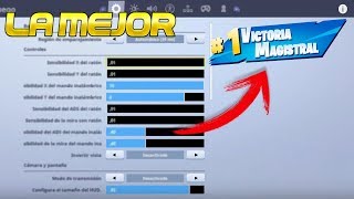 LA NUEVA SENSIBILIDAD que USAN los MEJORES JUGADORES de FORTNITE del MUNDO Consola PS4XBOX ONE [upl. by Lledniuq]