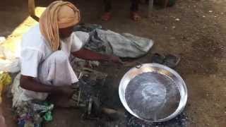 pot galvanization work in rural india  copper Pot coating of metallic utensils in India कल्हईवाला 2 [upl. by Akoyn84]