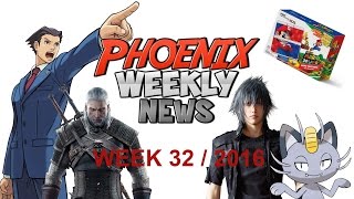 Phoenix Weekly News  Week 32  2016  Ace Attorney 6 THQ Revival PlayStation Event and more [upl. by Stanwood78]