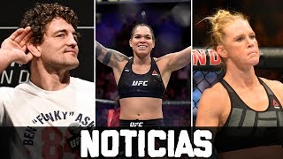 AMANDA NUNES SUBIU BEN ASKREN FALOU SOBRE DERROTA APOSENTADORIA DA HOLLY HOLM E MUITO MAIS [upl. by Antrim493]