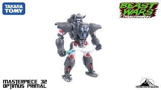 TakaraTomy Transformers MP32 Masterpiece OPTIMUS PRIMAL Video Review [upl. by Poole161]