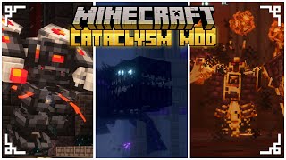 Minecraft Cataclysm Mod Showcase  Exciting amp Challenging New Bosses [upl. by Egroej]