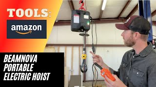 Watch This Before Buying a Portable Electric Hoist BEAMNOVA 3 in 1 Hoist [upl. by Nazarius]