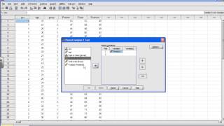 SPSS Tutorial Paired Sample t test [upl. by Mumford]