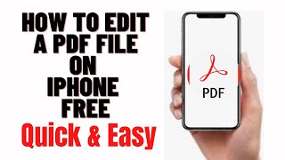 How To Convert Image To PDF on iPhone [upl. by Islek309]