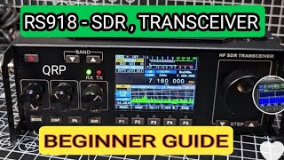 RS918 SDR  HF Beginner Learning [upl. by Adiehsar874]