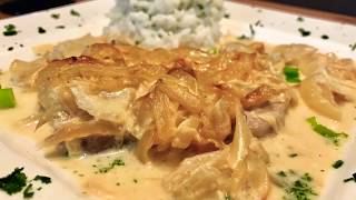 Zwiebel Sahne Minuten Steaks aus dem Backofen [upl. by Mariette]