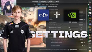 m0NESY CS2 Settings  NVIDIA [upl. by Enirtak]