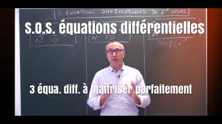 3 équations différentielles à maîtriser parfaitement en physique [upl. by Helge]