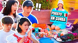 Puse PUESTO de ARTESANÍA MEXICANA en COREA y ESO PASÓ PT2 l Chingu Amiga [upl. by Neysa]