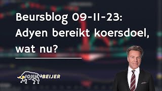 AEX blog van donderdag 9 november 2023 [upl. by Abehsile248]