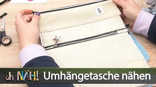 oh NÄH – Umhängetasche nähen Aufz v 12022021 [upl. by Collins]