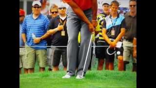 Tiger Woods  Ultra Slow Motion Chipping [upl. by Atnicaj]