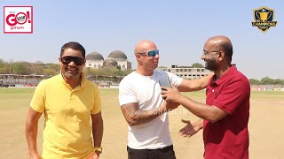 EXCLUSIVE INTERVIEW WITH HERSCHELLE GIBBS FORMER SOUTH AFRICAN CRICKETER AT KBN TURF GROUND [upl. by Chelton]