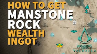 Manstone Rock Wealth Ingot Treasure Chest Assassins Creed Valhalla [upl. by Misab]