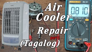 Air Cooler Repair Tagalog part 1 [upl. by Nnauol229]