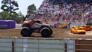 Monster Jam Salinas Intro  Racing 2017 [upl. by Eniron]