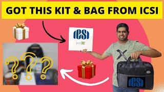 Got this Welcome Kit amp Bag from ICSI  Unboxing  ICSI National Convention Giveaway alert [upl. by Noirb]