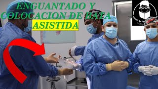 Colocación de bata y guantes técnica ASISTIDA explicado paso a paso FACIL ✅️👩‍⚕️ [upl. by Ahtiekal]